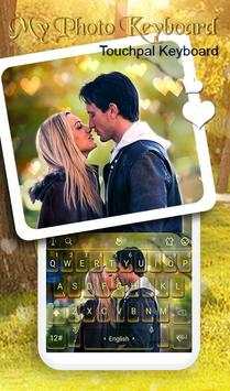 Romantic Couple Love Photo Keyboard Theme screenshot 1