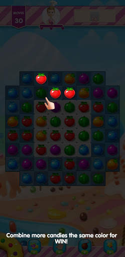 Crystal Candy Match Puzzle screenshot 2