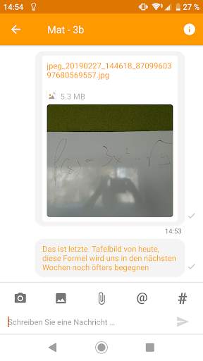 Untis Messenger screenshot 3