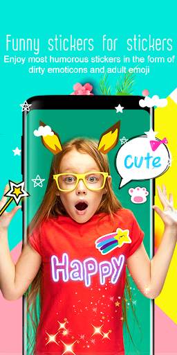 Funny Stickers For Pictures screenshot 4