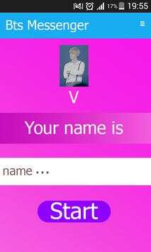 BTS Messenger screenshot 1