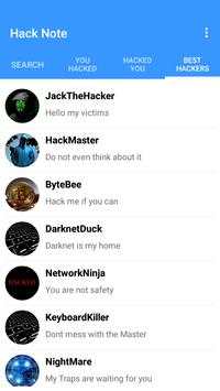 Hack Note - Social Hack Game screenshot 4