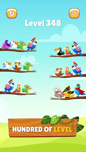 Bird Sort Master: Color Puzzle screenshot 3