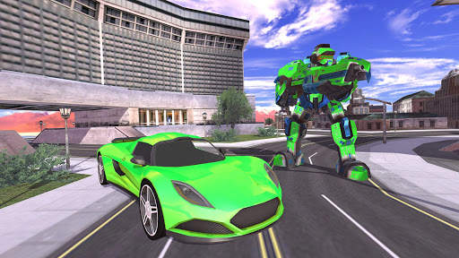 Steel Robot Fighting: Fast Transformer Robot Game screenshot 11