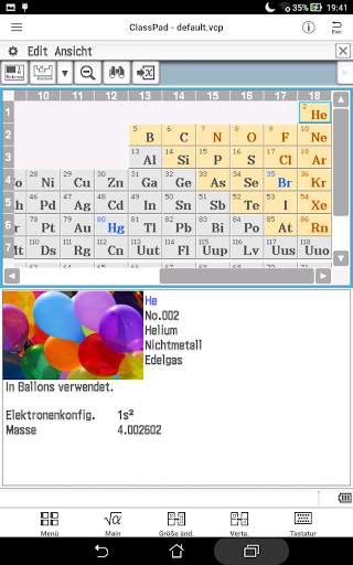 CASIO ClassPad screenshot 5