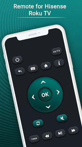 Remote for Hisense Roku TV 1 تصوير الشاشة