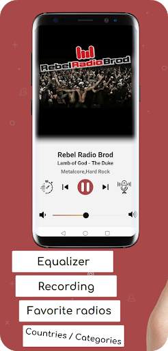 SHOUTcast Internet Radio Player & FM online 2 تصوير الشاشة