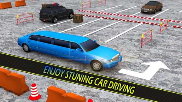 Limousine Luxury Car Parking Drive Simulator screenshot 3