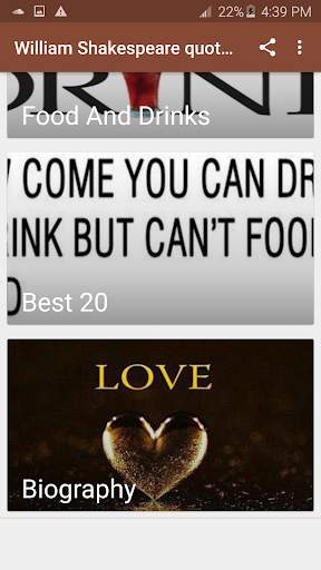 William Shakespeare quotes screenshot 5