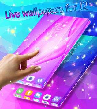Live wallpaper for Galaxy J2 screenshot 1