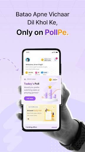 PollPe: Earn Cash for Opinions screenshot 1