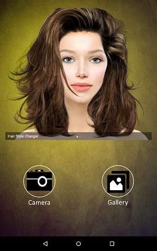 Hairstyle Changer app, virtual makeover women, men screenshot 11
