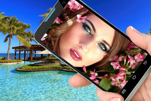 Selfie photo frame screenshot 1
