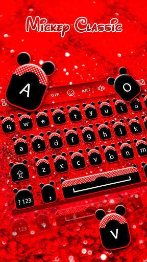 Cute Mickey Classic - Keyboard Theme screenshot 3