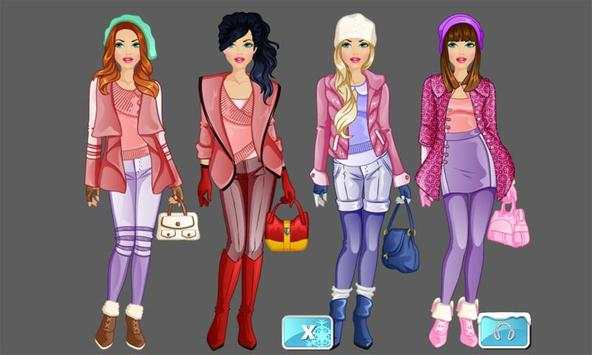 Winter Outfit Fashion Studio screenshot 6