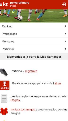 Kicktipp - La porra aplicación screenshot 3