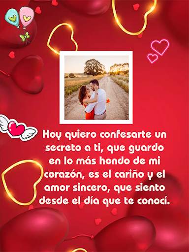 Tarjetas de amor con fotos screenshot 6