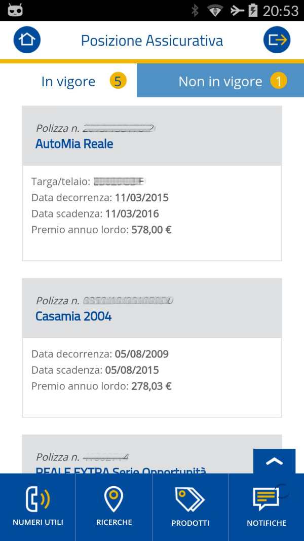Reale Mutua Mobile screenshot 3