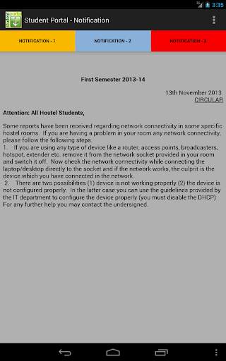 Student Portal screenshot 7