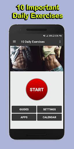 10 Daily Exercises - Full Body Workout screenshot 1