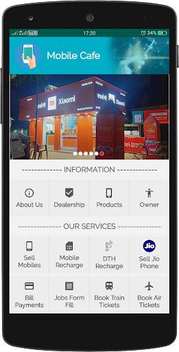 Mobile Cafe screenshot 2