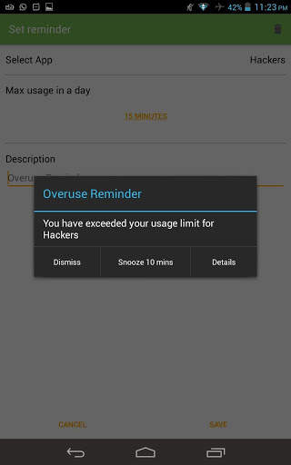 addictOmeter Phone Manager screenshot 11