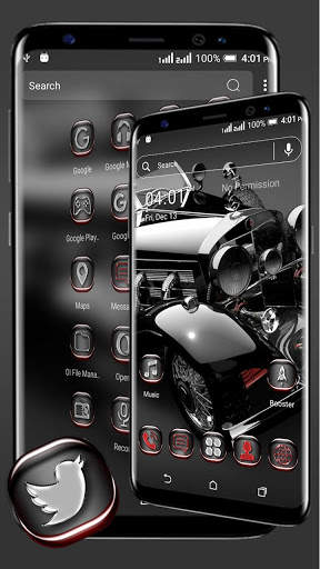 Vintage Car Launcher Theme screenshot 4