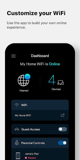 Linksys screenshot 1