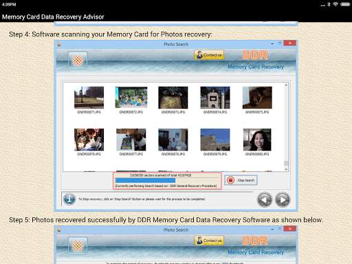 Memory Card Data Recovery Help screenshot 11