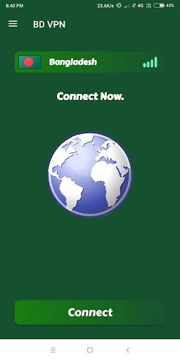 Bangladesh VPN - Free VPN & Unlimited VPN Proxy screenshot 1
