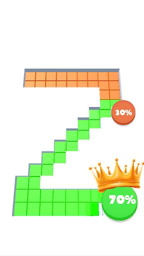 Color Blocks vs Blocks 3D - Blocks battle screenshot 7