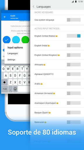 Emoji Keyboard iMore- Cool Font, Gif y temas en 3D screenshot 8