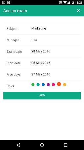 StudySmart - Study organizer 3 تصوير الشاشة