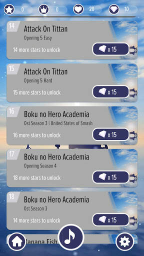 Anime Piano Tiles Offline screenshot 5