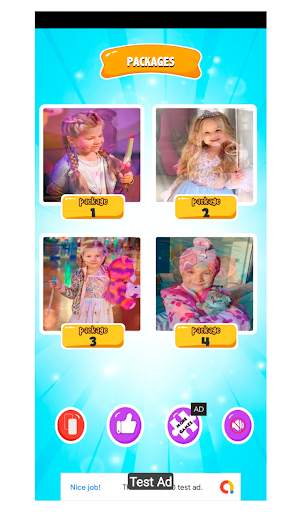Diana and roma puzzle game screenshot 1
