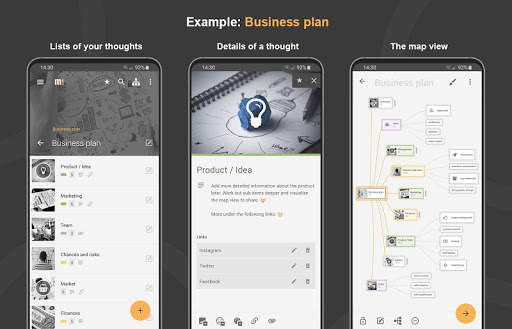 Mindz - Mind Map (Free) Structure ideas simply screenshot 10