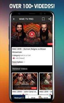 Watch WWE TV Pro स्क्रीनशॉट 3