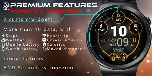 Advanced Watch Face & Clock Widget screenshot 6