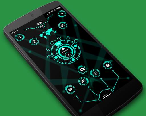 Futuristic Launcher 2020 - nextgen theme screenshot 1