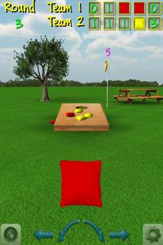CornHole 3D Bag Toss Game screenshot 2