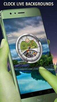 3D Analog Clock Live Wallpapers Free: Clock Widget screenshot 6