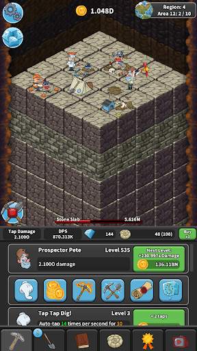 Tap Tap Dig: Idle Clicker Game screenshot 5