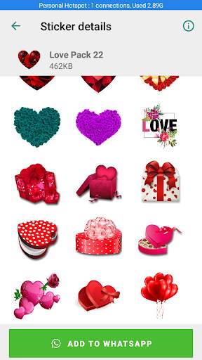 New Love Stickers 2020 - WAStickerApps screenshot 6
