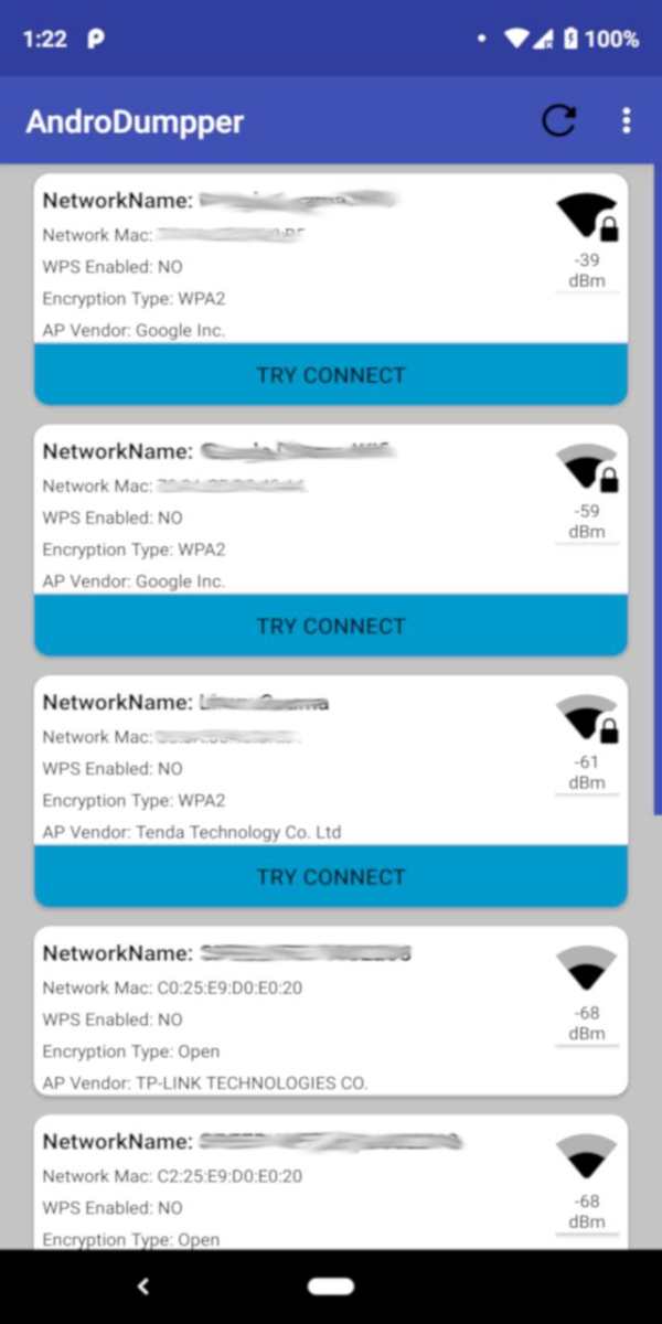AndroDumpper Wifi ( WPS Connect ) screenshot 1