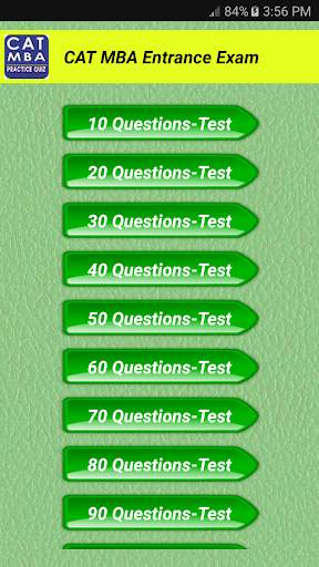 CAT MBA Entrance Exam screenshot 1