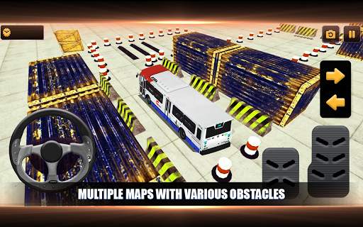 Coach Bus Parking Bus simulator 3D Free Bus Games screenshot 3