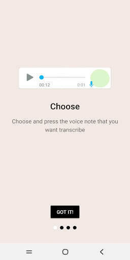 Audio Transcriber for WhatsApp screenshot 1