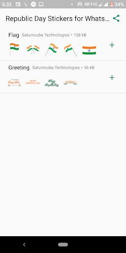 Republic Day Stickers for WhatsApp screenshot 1