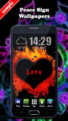 Peace Sign Wallpaper screenshot 7