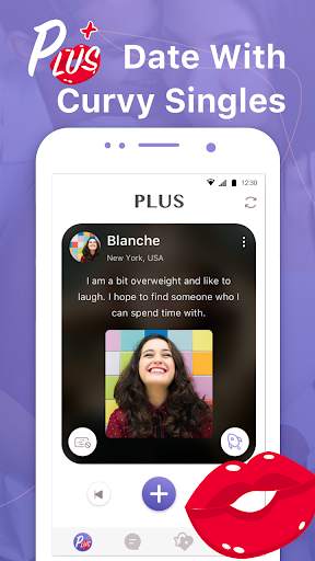 Dating For Curvy Singles Meet, Chat & Hookup: PLUS скриншот 1
